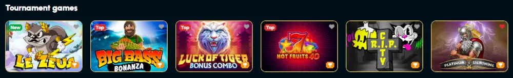SpellWin Casino Tournament Games